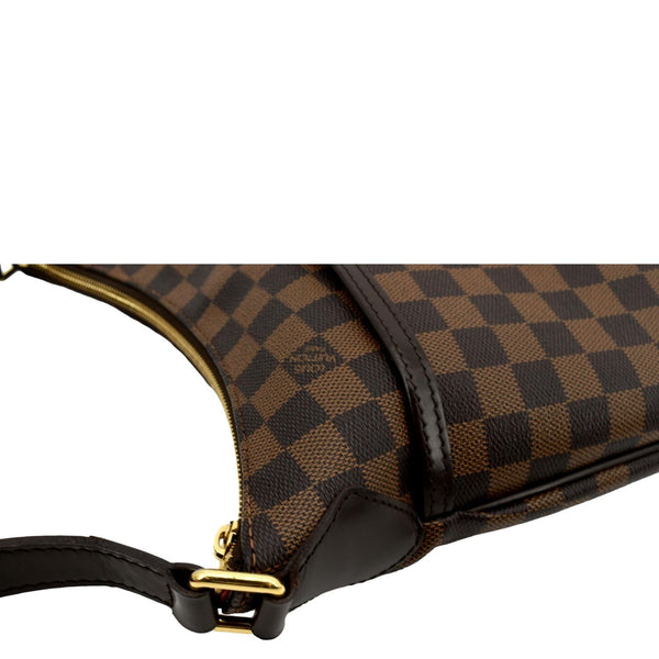 LOUIS VUITTON Bloomsbury PM Damier Ebene Crossbody Bag Brown