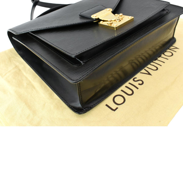 Louis Vuitton Monceau EPI Leather Crossbody Bag Black - DDH