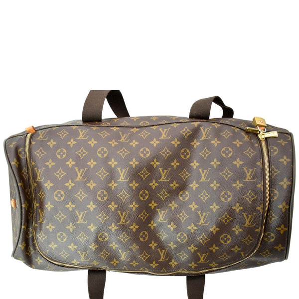 LOUIS VUITTON Neo Eole 55 Monogram Canvas Rolling Travel Bag Brown