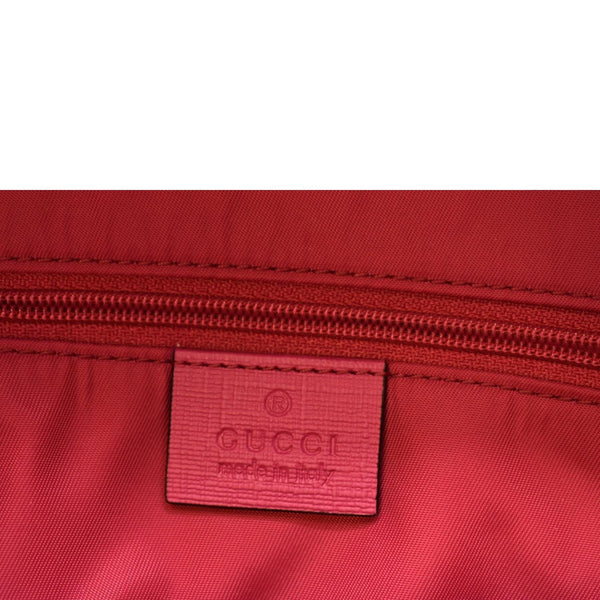Gucci Children's GG Coated Canvas Backpack Pink Color - Made In Italy