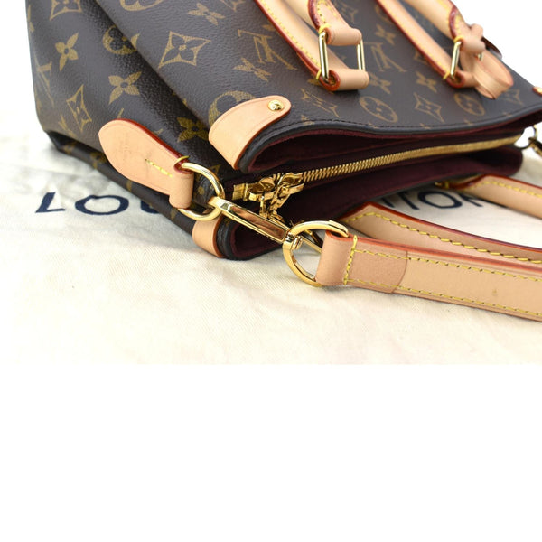 LOUIS VUITTON Soufflot BB Monogram Canvas Shoulder Crossbody Bag Brown