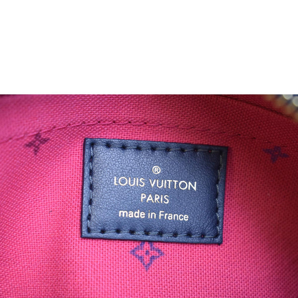 LOUIS VUITTON Papillon BB Monogram Canvas Shoulder Handbag Midnight Fuchsia