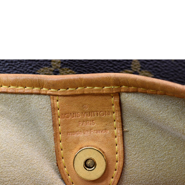 LOUIS VUITTON Galliera PM Monogram Canvas Shoulder Bag Brown