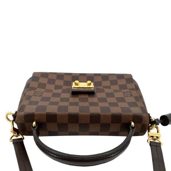 Louis Vuitton Croisette Damier Ebene Crossbody Bag - Top