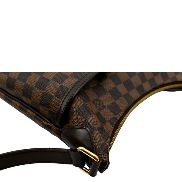 LOUIS VUITTON Bloomsbury PM Damier Ebene Crossbody Bag Brown