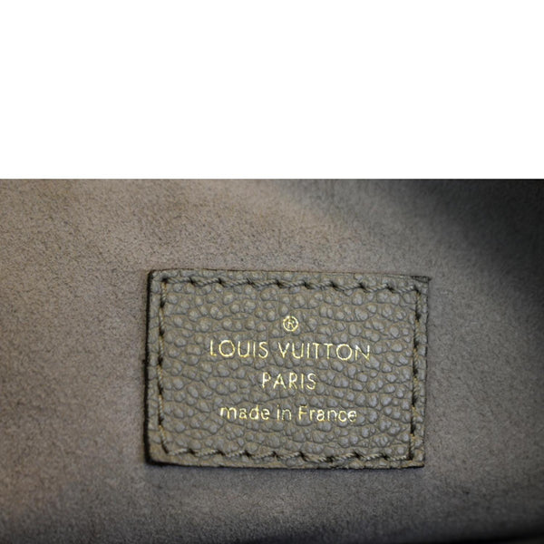 LOUIS VUITTON Maida Monogram Empreinte Leather Hobo Shoulder Bag Tourterelle