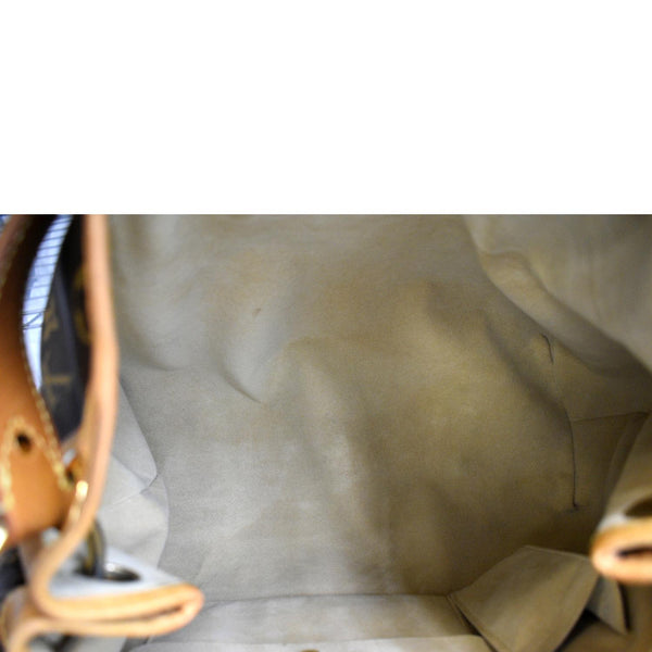 LOUIS VUITTON Galliera PM Monogram Canvas Shoulder Bag Brown