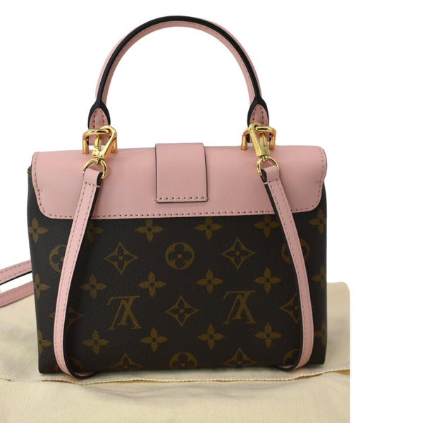 LOUIS VUITTON Locky BB Monogram Canvas Crossbody Bag Rose Poudre