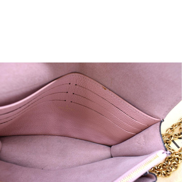 Louis Vuitton Vavin Monogram Empreinte Chain Wallet - Inside