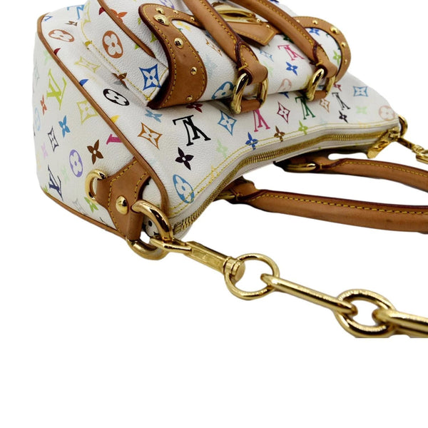 LOUIS VUITTON Rita Multicolor Monogram Shoulder Bag White