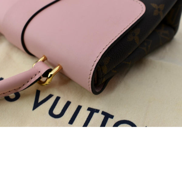 LOUIS VUITTON Locky BB Monogram Canvas Crossbody Bag Rose Poudre