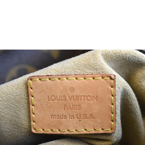 LOUIS VUITTON Artsy MM Monogram Canvas Hobo Bag Brown