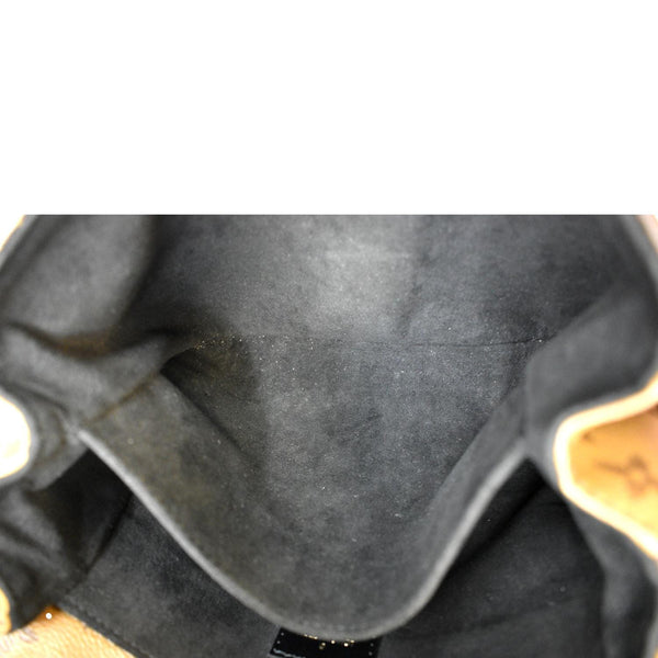 LOUIS VUITTON Metis Pochette Reverse Monogram Canvas Crossbody Bag Brown