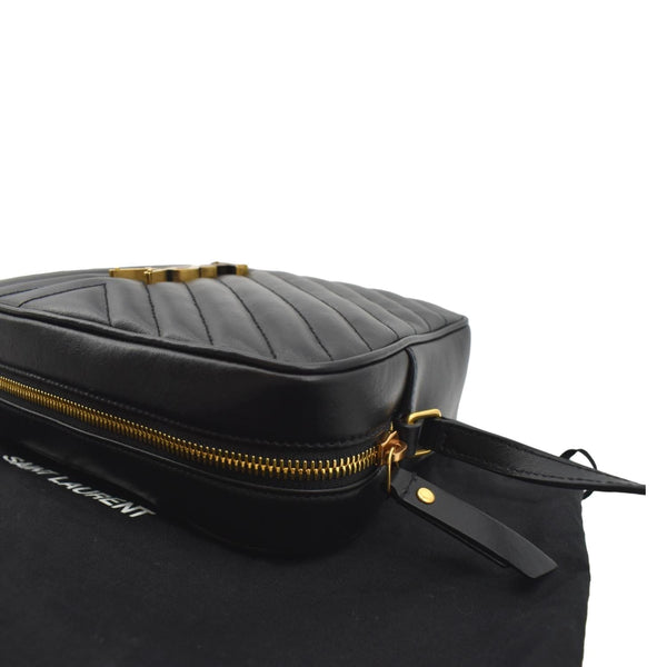 Yves Saint Laurent Lou Camera Chevron Crossbody Bag - Left Side