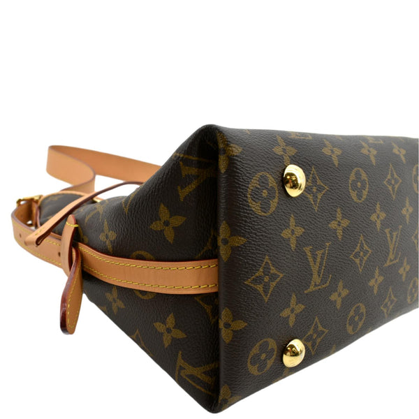 Louis Vuitton Carryall PM Monogram Canvas Shoulder Bag - Bottom Left
