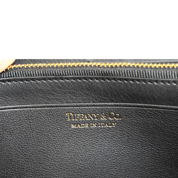 Tiffany & Co Wave Leather Wallet Black