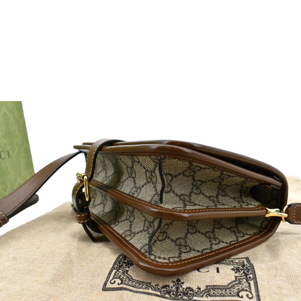Gucci Mini Interlocking GG Supreme Canvas Crossbody Bag - Bottom Right