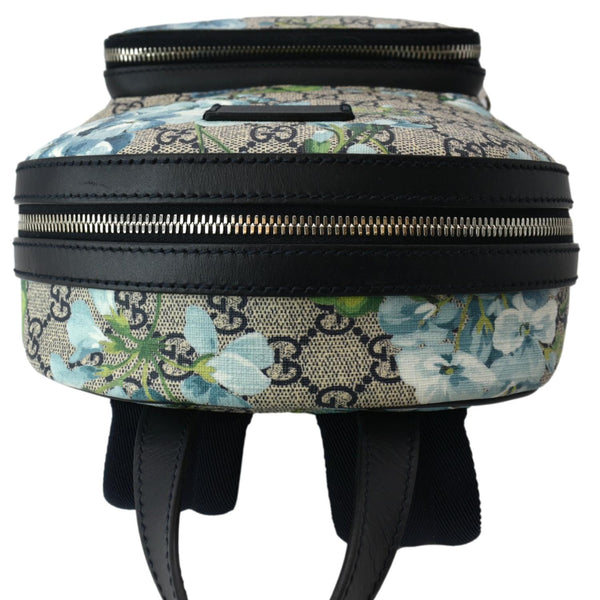 Gucci Blooms GG Supreme Monogram Backpack Light Blue