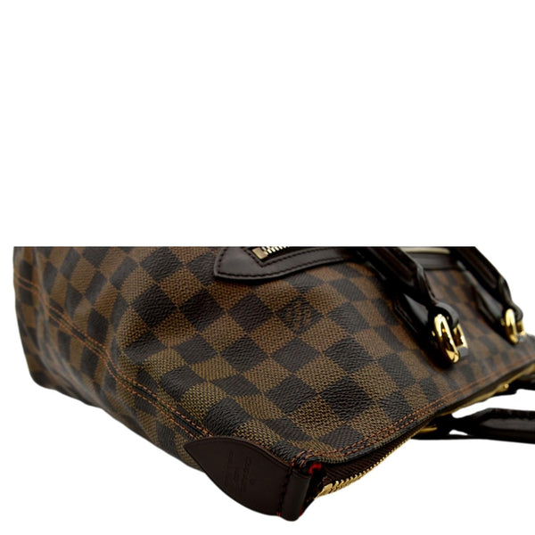 LOUIS VUITTON Saleya GM Damier Ebene Shoulder Bag Brown