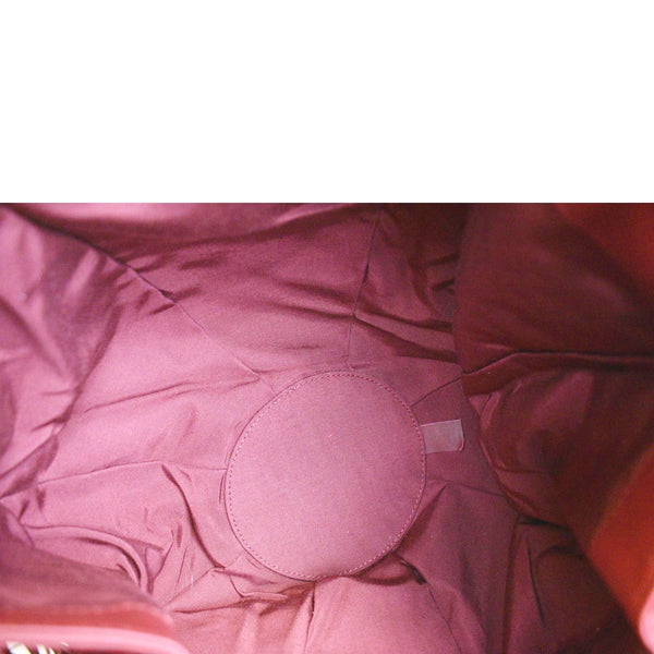 CHANEL Paris Dallas Drawstring Fringe Leather Shoulder Bag Red