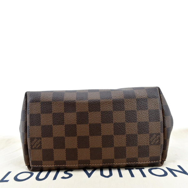 Louis Vuitton Clapton Damier Ebene Backpack Bag Creme - Bottom