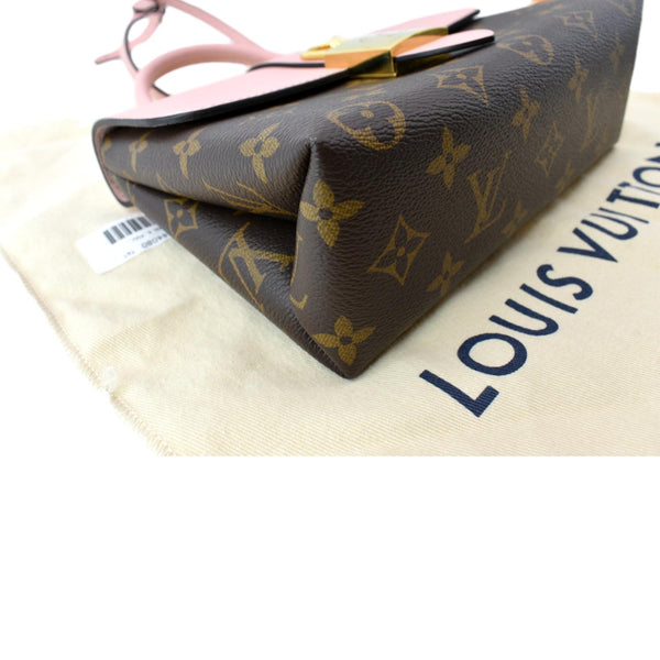 LOUIS VUITTON Locky BB Monogram Canvas Crossbody Bag Rose Poudre