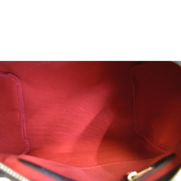 LOUIS VUITTON Speedy 25 Bandouliere Damier Ebene Shoulder Bag Brown