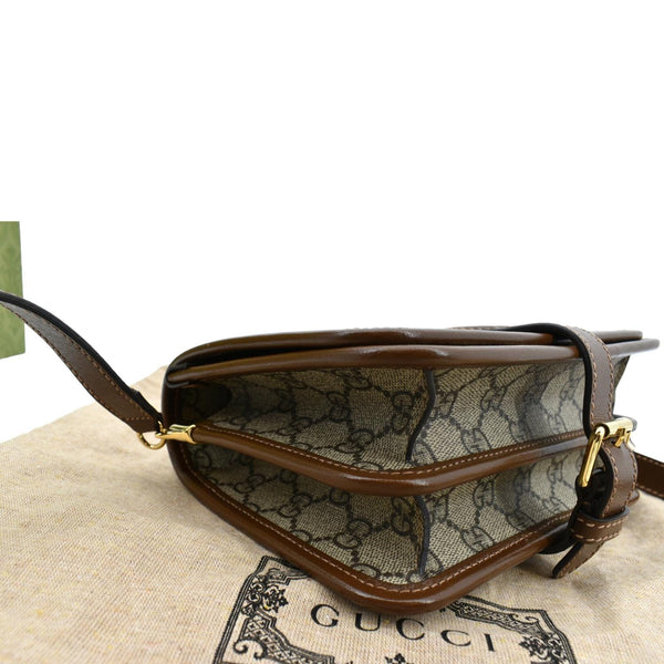 Gucci Mini Interlocking GG Supreme Canvas Crossbody Bag - Bottom Left