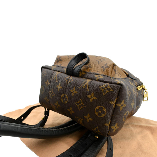 LOUIS VUITTON Palm Springs PM Monogram Reverse Canvas Backpack Brown