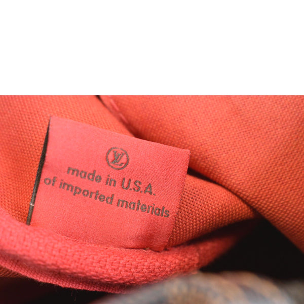 LOUIS VUITTON Speedy 35 Damier Ebene Satchel Bag Brown