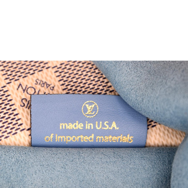 LOUIS VUITTON Neonoe Damier Azur Shoulder Bag White