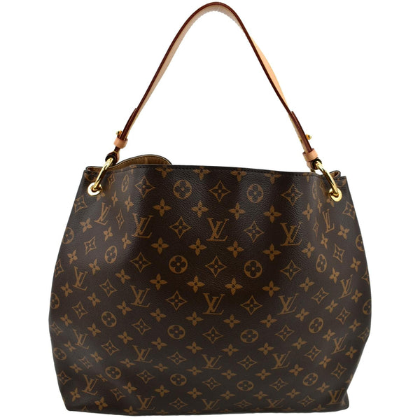 LOUIS VUITTON Graceful MM Monogram Canvas Hobo Bag Brown - Hot Deals