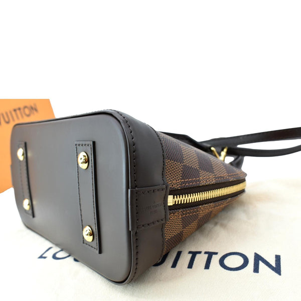 LOUIS VUITTON Alma BB Damier Ebene Satchel Crossbody Bag-DDH