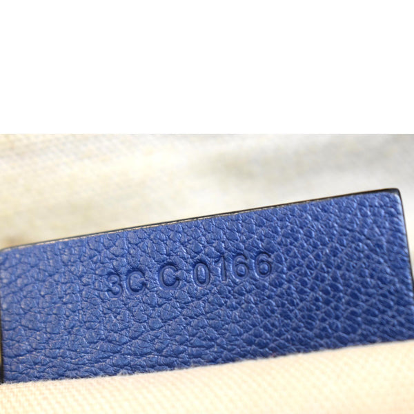 GIVENCHY Antigona Mini Grained Leather Shoulder Bag Blue