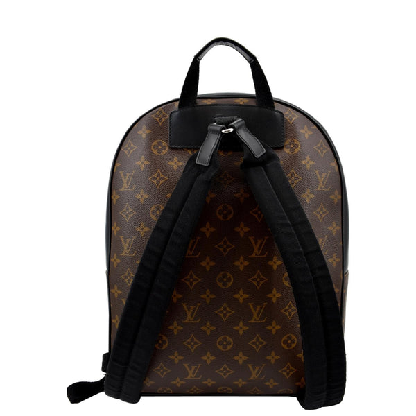 LOUIS VUITTON Josh Monogram Canvas Backpack Bag Brown