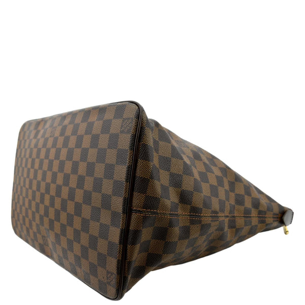 LOUIS VUITTON Saleya GM Damier Ebene Shoulder Bag Brown
