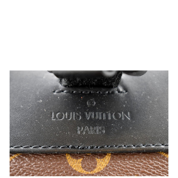 LOUIS VUITTON Josh Monogram Canvas Backpack Bag Brown