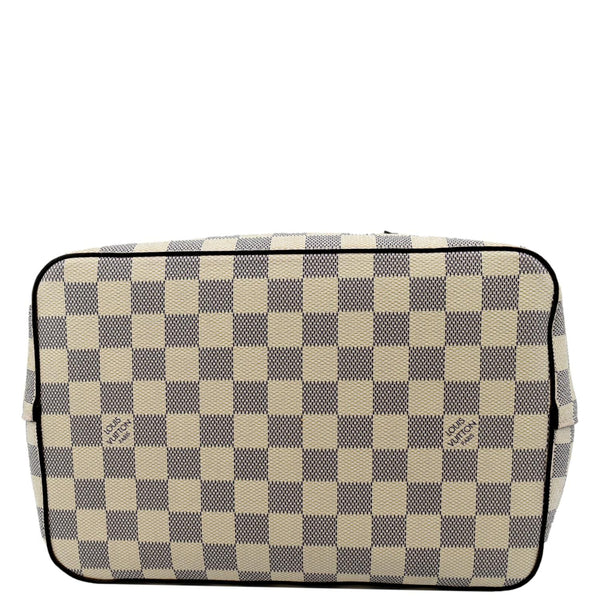 Louis Vuitton Neonoe MM Damier Azur Crossbody Bag Rose - Bottom