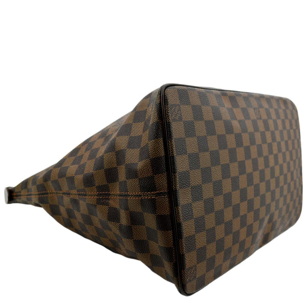 LOUIS VUITTON Saleya GM Damier Ebene Shoulder Bag Brown