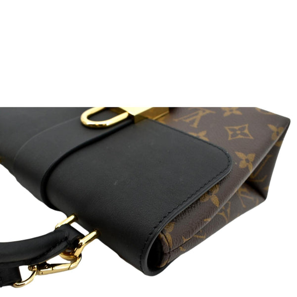 LOUIS VUITTON Locky BB Monogram Canvas Crossbody Bag Brown