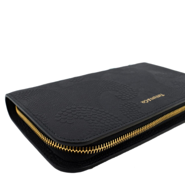 Tiffany & Co Wave Leather Wallet Black