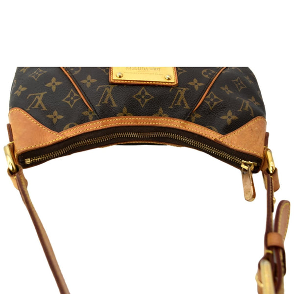 LOUIS VUITTON Thames PM Monogram Canvas Shoulder Bag Brown