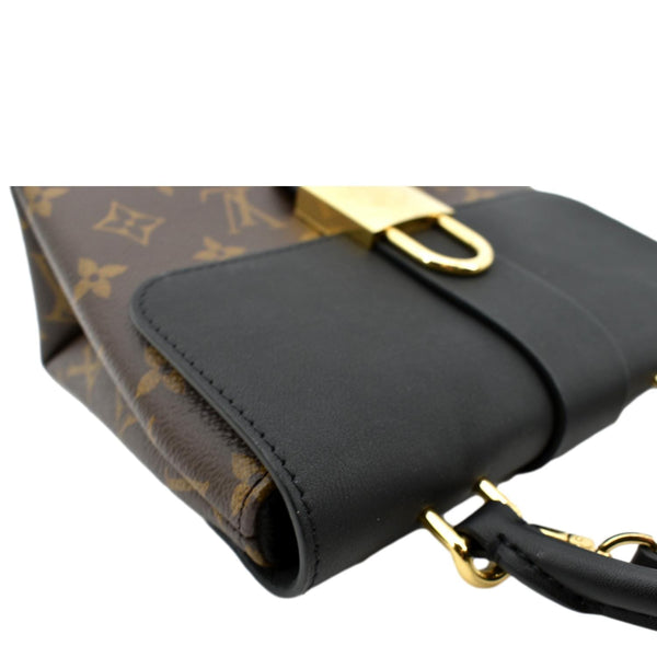 LOUIS VUITTON Locky BB Monogram Canvas Crossbody Bag Brown