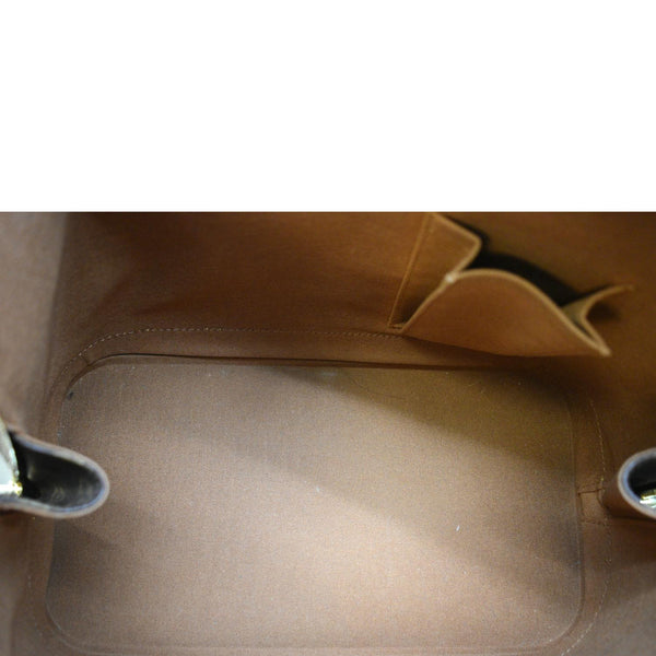 Louis Vuitton Alma PM Monogram Canvas Satchel Bag Brown - Inside