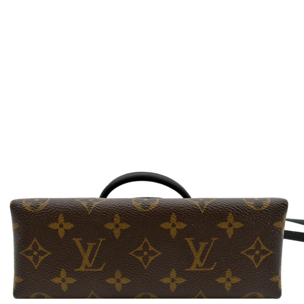 LOUIS VUITTON Locky BB Monogram Canvas Crossbody Bag Brown