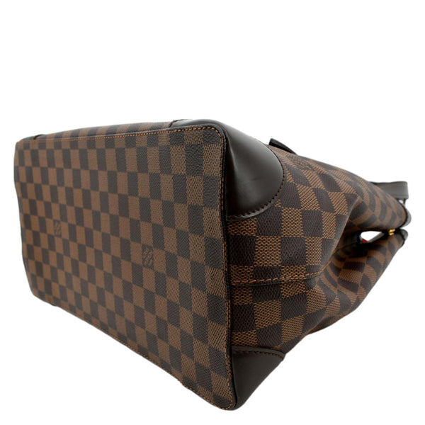 Louis Vuitton Hampstead PM Damier Ebene Shoulder Bag - Bottom Right