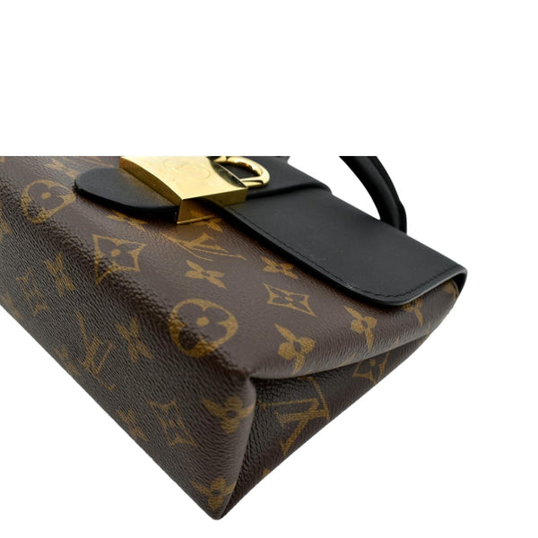 LOUIS VUITTON Locky BB Monogram Canvas Crossbody Bag Brown