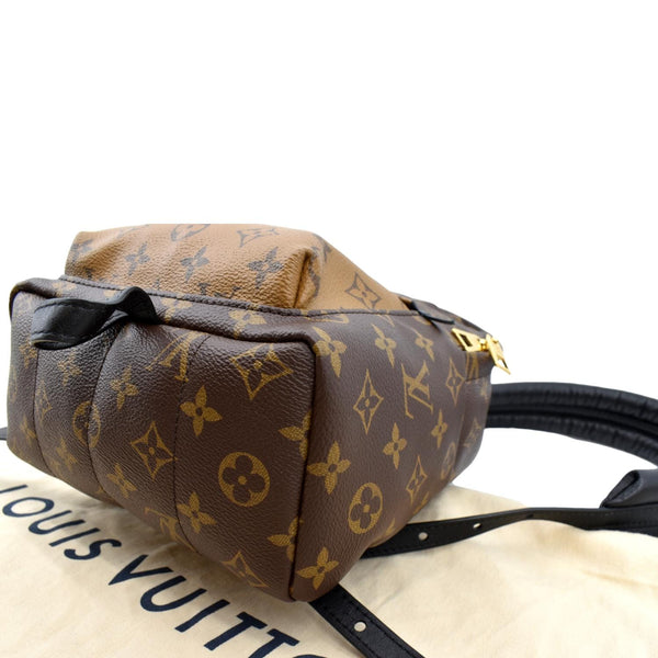 LOUIS VUITTON Palm Springs PM Monogram Reverse Canvas Backpack Brown