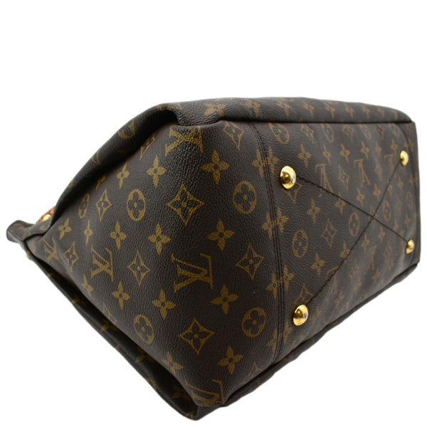 LOUIS VUITTON Artsy MM Monogram Canvas Hobo Bag Brown