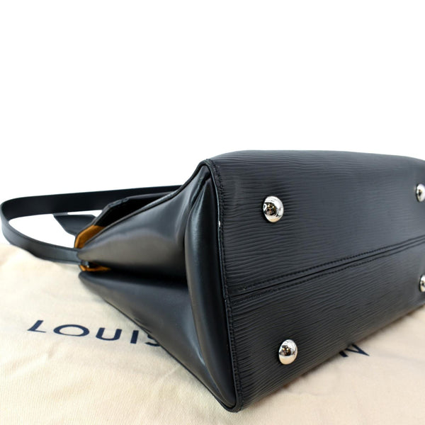LOUIS VUITTON Grenelle MM Epi Leather Shoulder Bag Black